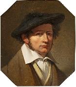 johan gustaf sandberg Self Portrait oil